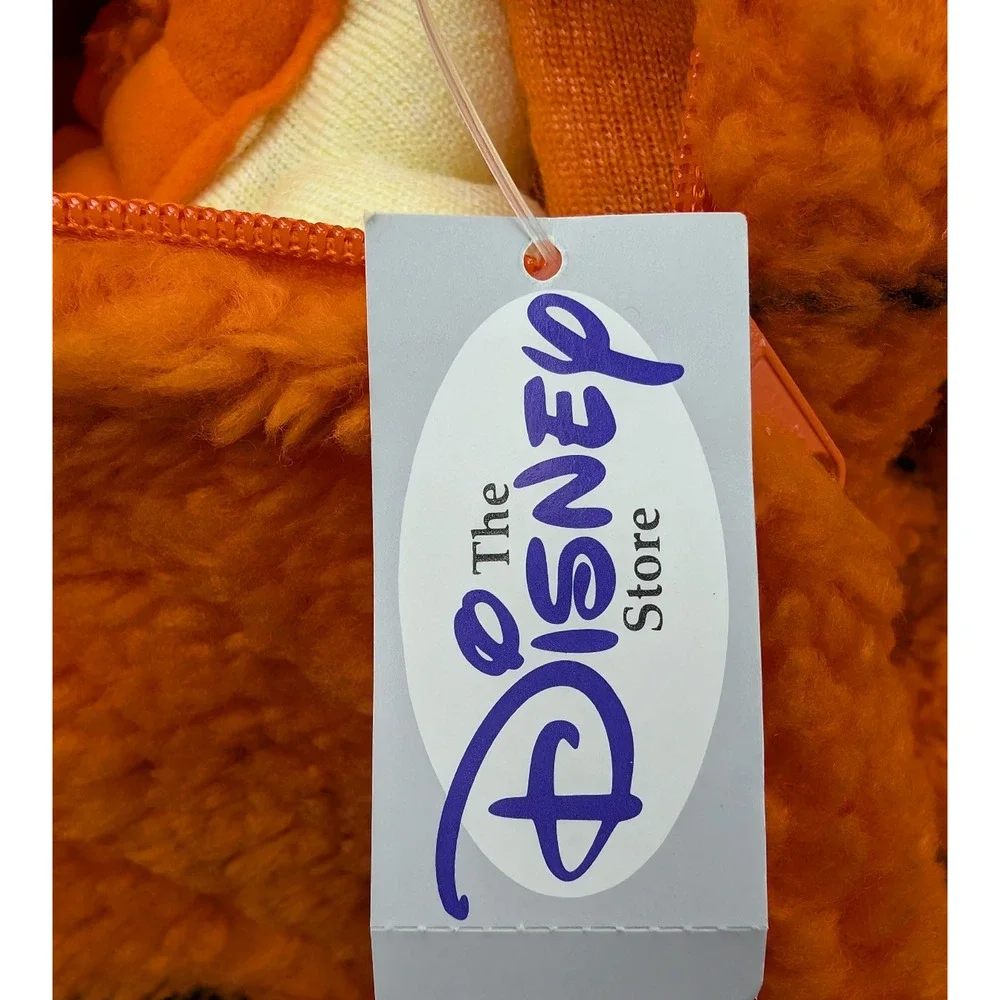 Vintage Disney Store Tigger Costume Baby 6-12M Halloween 90s Hooded Jumpsuit